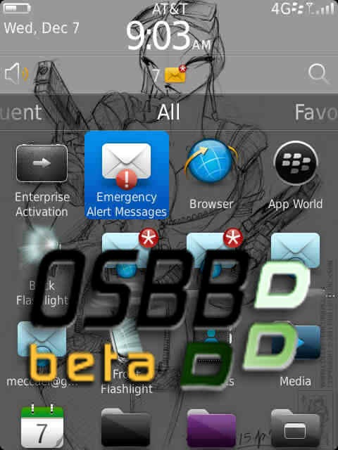 blackberry OS 7.1 Torch 9810 blackberry OS 7.1 Torch 9810