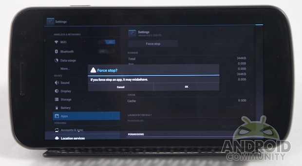 Nexus tablet UI Nexus tablet UI