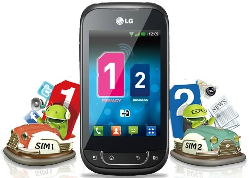 LG Optimus Net Dual con SIM dual presentado oficialmente