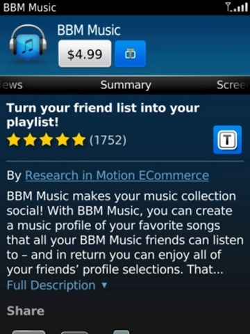RIM lanza BlackBerry App World 3.1 con calificación y posibilidad de regalar aplicaciones