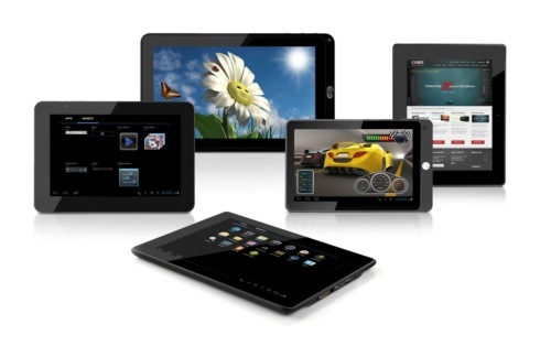 Coby presenta cinco nuevo tablets Android 4.0 Ice Cream Sandwich