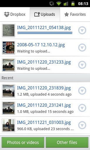 Dropbox con soporte para Android 4.0 y nueva interfaz disponible en Android Market
