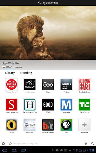 Google presenta Currents, una aplicación para leer noticias