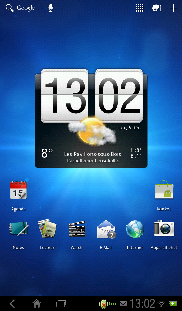 HTC Flyer recibe actualización a Android 3.2 Honeycomb