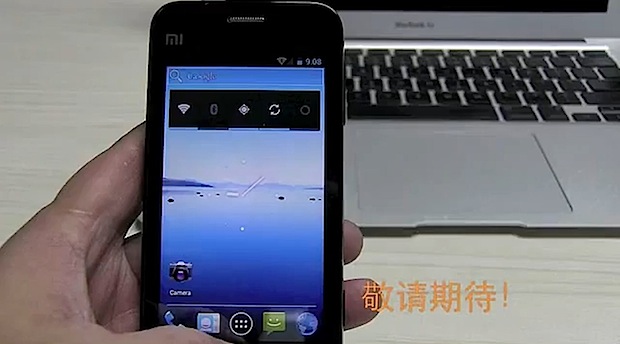 Xiaomi MI-One corriendo Android Ice Cream Sandwich en video