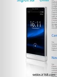 Sony Ericsson Nozomi aparece en supuesta foto oficial
