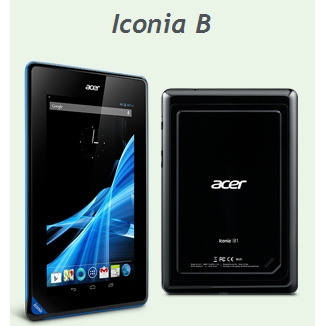 Acer Iconia B1 costará 147 dólares y será lanzado como Iconia B