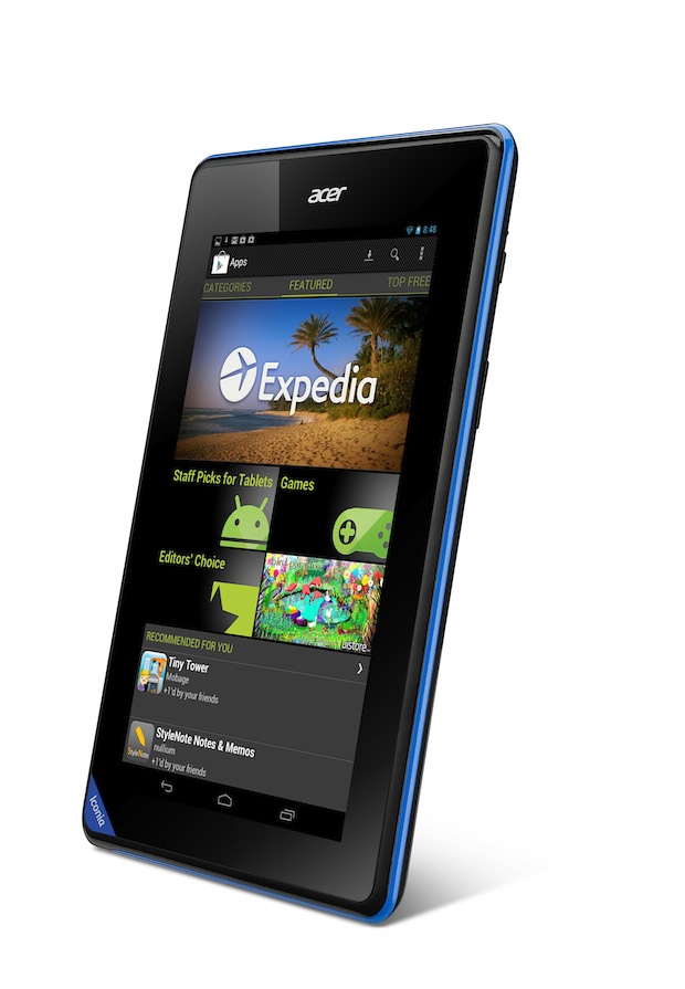 Acer Iconia B1 es oficial: tablet de 7 pulgadas por menos de 150 dólares