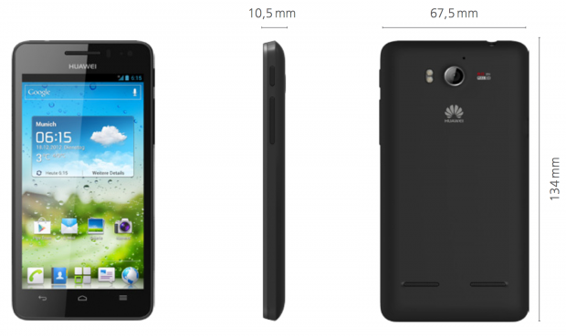 Huawei Ascend G615 anunciado en Alemania por 299 euros