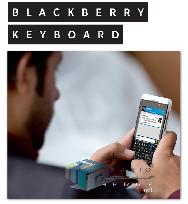 BlackBerry 10 keyboard