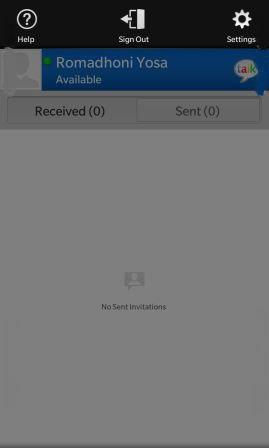 BlackBerry GTalk
