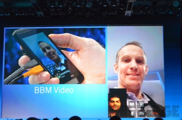 BlackBerry Messenger integra video llamadas, llamadas de voz y screenshare