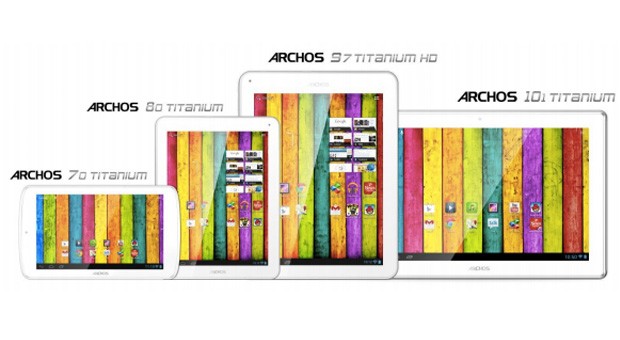 Archos presenta la línea de tablets Titanium en CES