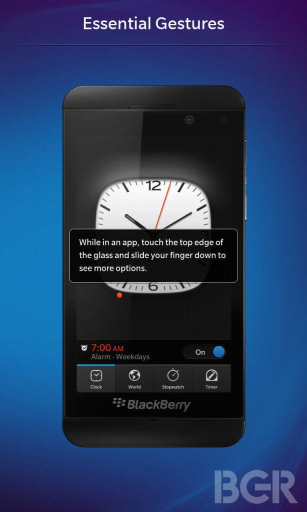 BlackBerry 10 screenshots