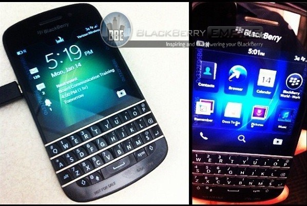 BlackBerry X10 con teclado QWERTY aparece nuevamente