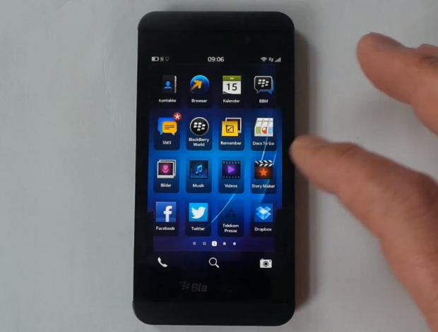 preview blackberry z10