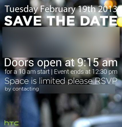 HTC programa conferencia de prensa para el 19 de Febrero: posible anuncio del HTC M7