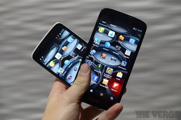 Vizio anuncia nuevos smartphones de 5 pulgadas 1080p y 720p para China