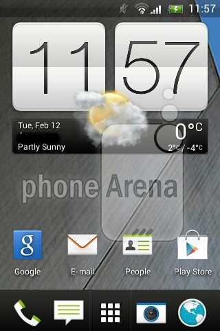 Captura de pantalla de HTC G2 confirma simpleza de Sense 5