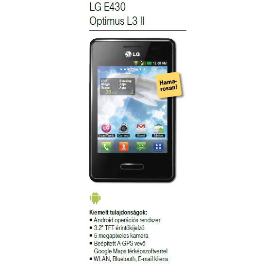 LG anunciaría al Optimus L3 II, Optimus L5 II y Optimus L7 II en MWC
