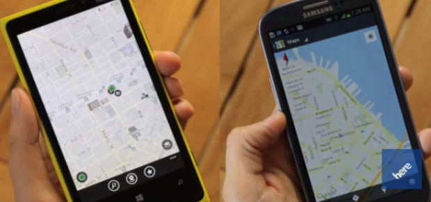 Nokia compara a Nokia Maps con Google Maps en video