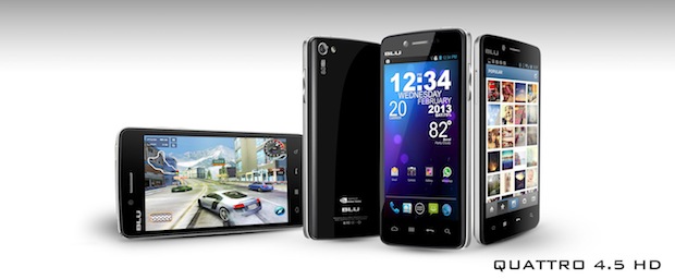 BLU lanza serie Quattro de smartphones con procesador NVIDIA Tegra 3