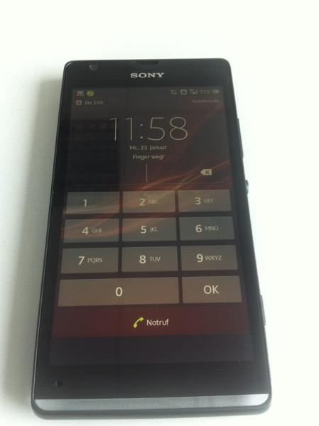 Más detalles del Sony Xperia SP