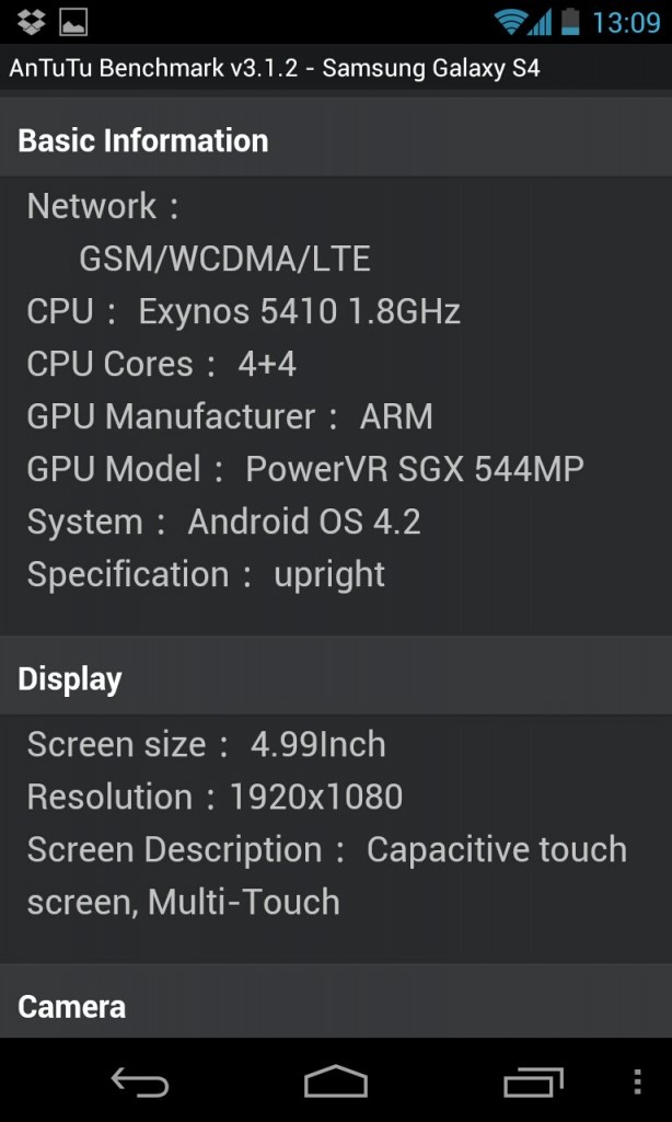 Galaxy S4