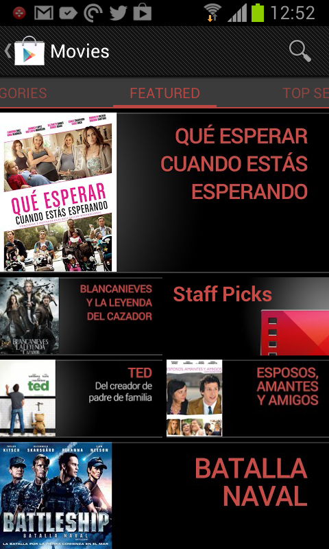 Google Play Movies se extiende a México e India