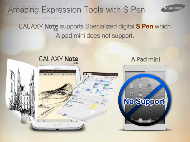Note 8.0 vs iPad mini