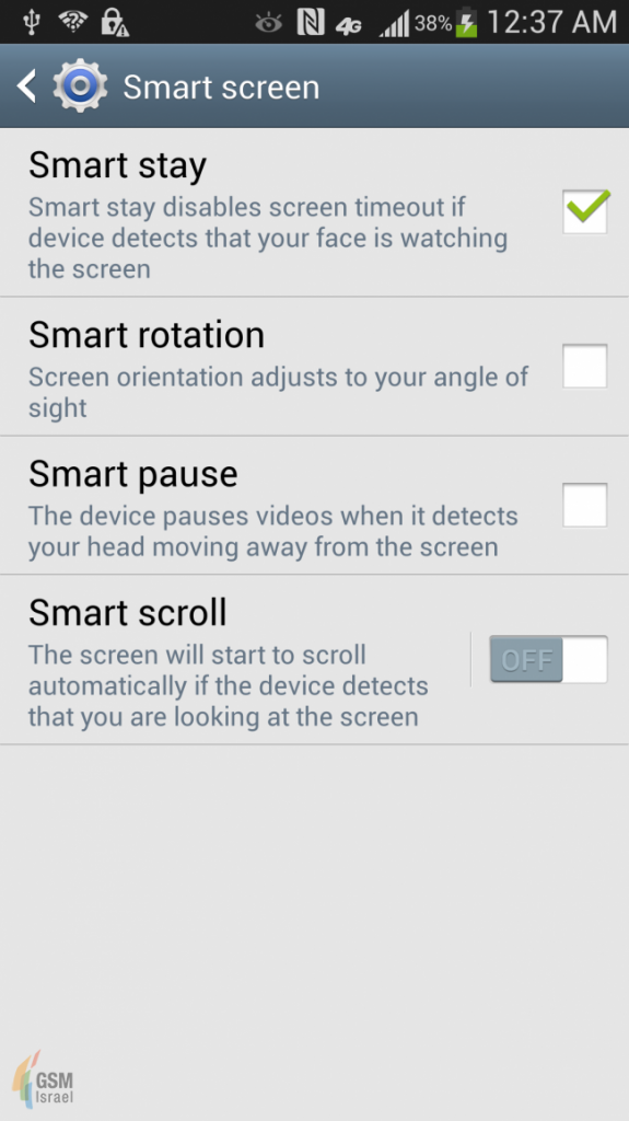 Capturas de pantalla del Galaxy S IV revelan nuevas funcionalidades