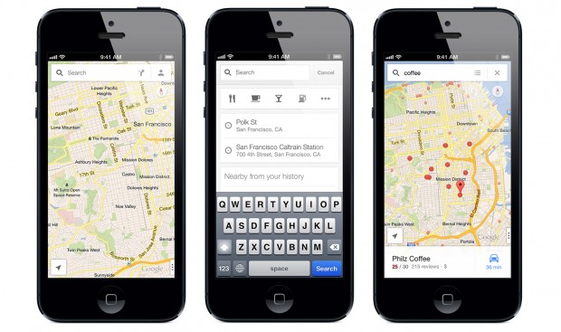 Google Maps para iOS recibe primera actualización