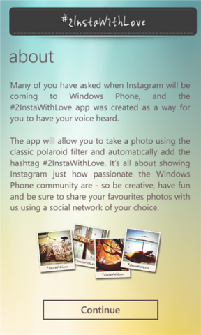 Instagram Windows Phone