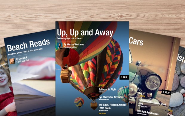 Flipboard 2.0 permite crear revistas de usuarios