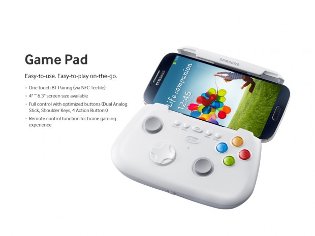 Game Pad de Samsung sugiere pantalla más grande para el Galaxy Note III