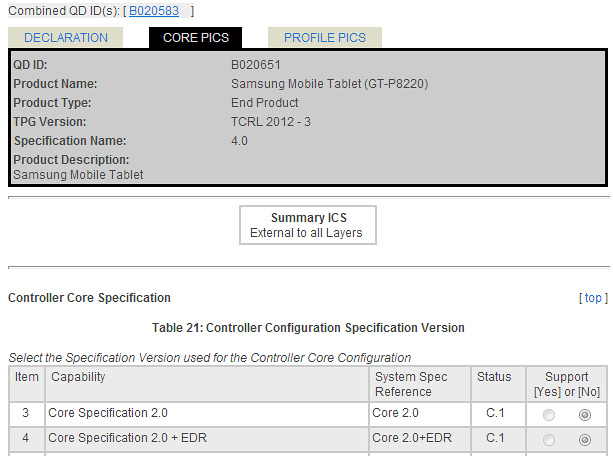 Tab 3 plus Bluetooth