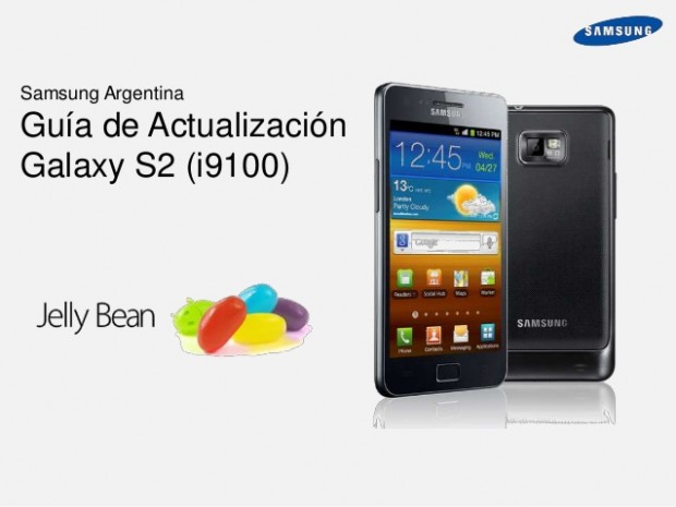 Samsung Galaxy S II recibe actualización Android 4.1.2 para Personal y Claro en Argentina