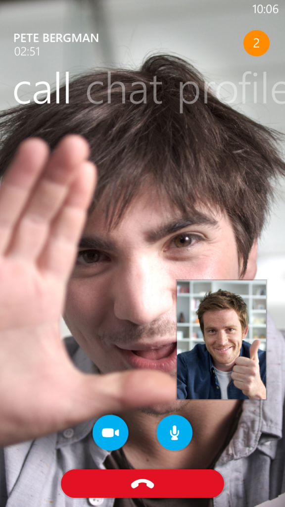 Skype para Windows Phone 8 recibe video HD con actualización