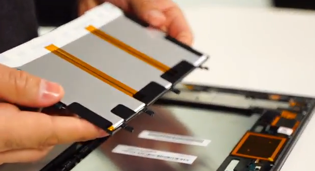 Despiece oficial del Sony Xperia Tablet Z en video