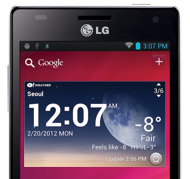 LG Optimus 4X HD Jelly Bean