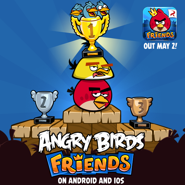 Angry Birds Friends llega el 2 de Mayo a iOS y Android