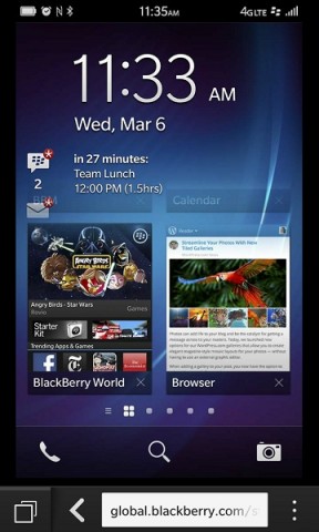BlackBerry 10 simulador