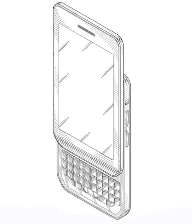 BlackBerry recibe patente por slider QWERTY, potencialmente un Torch BB10