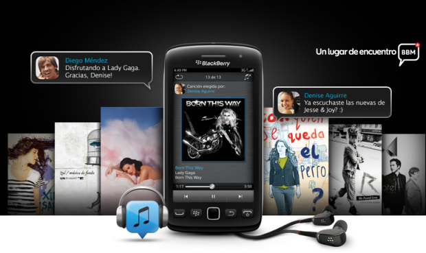 BlackBerry cierra BBM Music a casi dos años de su lanzamiento