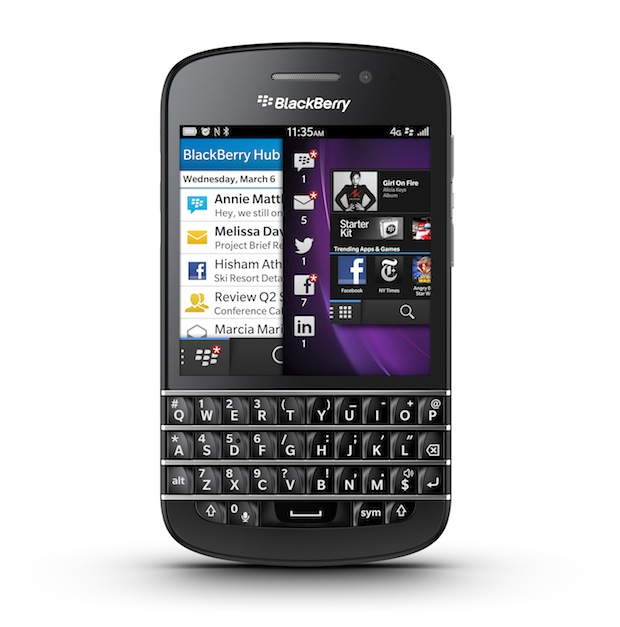 BlackBerry 10.1 es oficial a medida que BlackBerry Q10 llega al mercado