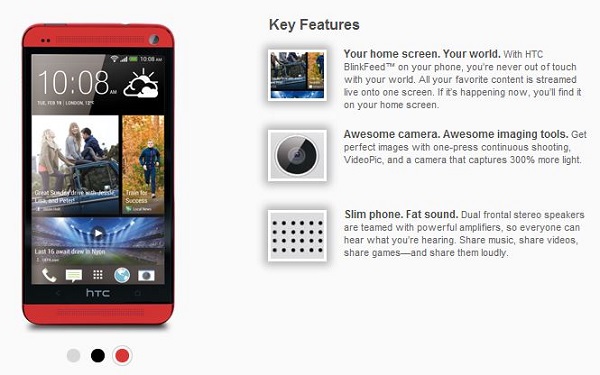 HTC One color rojo vuelve a aparecer agregando misterio sobre su existencia
