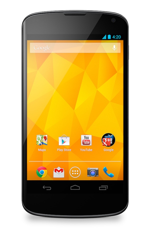 LG Nexus 4 Blanco frente