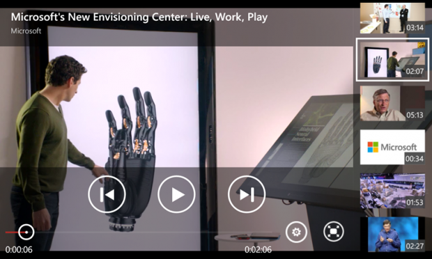 YouTube Windows Phone 8
