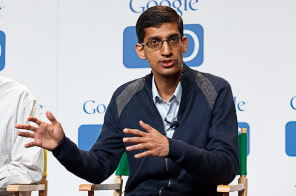 Sundar Pichai Google I/O