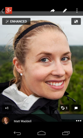 Google+ para Android actualizado con mejoras de fotografía y herramientas Snapseed